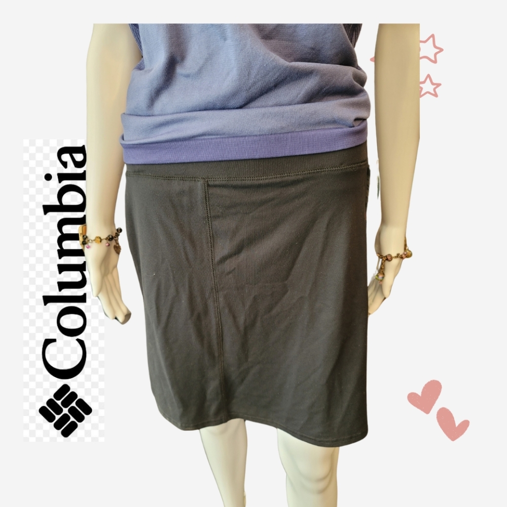 NWT Columbia Women's Black Skirt Sz L